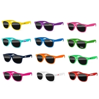 Quality PC Retro sunglasses with dark UV400 impact resistant PC lenses.......