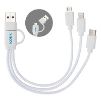 3-in-1 Charging Cable... from ASI 36730 Ariel Premium Supply Inc