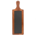 Acacia Wood Paddle Board w/ Slate