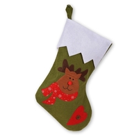 Red Nosed Reindeer Christmas Stocking