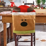 dining room Reindeer Holiday Chair Cover