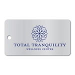 2.75" x 1.5" Aluminum or PVC Rectangle Label Tag