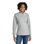 Sport-Tek Women's 1/4-Zip Sweatshirt.