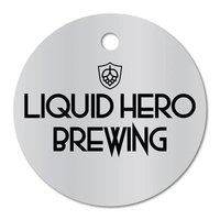 2" Diameter Aluminum or PVC Circle Label Tag