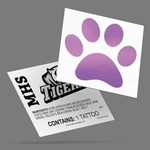 2" x 2" Custom Metallic Temporary Tattoos