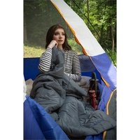 Durable, water-resistant blanket for rigorous use in outdoor conditions....