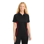 Sport-Tek Women's PosiCharge Micro-Mesh Colorblock Polo.