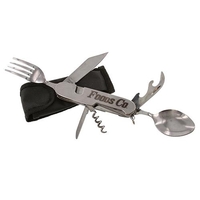 Stainless Steel Camping Knife with Fork & Spoon... from ASI 31570 Advantage...