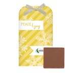 Belgian Chocolate Bar Stocking Stuffer - .5 oz - No Toppings