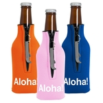 Zippered Bottle Coolie™ With Opener