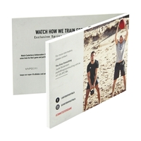 4.3 inch LCD A5 Size Bi-fold Video Brochure
