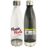 25 oz plastic bottle, transparent clear or black.... from ASI 36988 Artek USA...