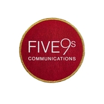 Holiday Felt Coaster with Stitched Metallic Thread Edge