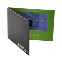 7 inch LCD A5 Size Bi-fold Video Brochure