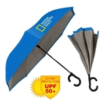 The ViceVersa Inverted Umbrella - Smartphone-Friendly Handle