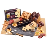 Genuine Slate Cheese Plate with Party Favorites