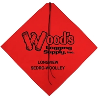 Light-weight Nonwoven Danger Flag W Tie Strings (Not Wire)