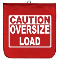 Red Canvas Danger Flag