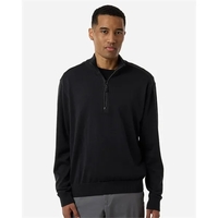 Devon & Jones Men's New Classic Quarter-Zip Sweater... from ASI 84358 S&S...