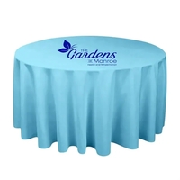 Draped Circle Table Throw