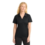 Sport-Tek Women's Dri-Mesh V-Neck Polo.