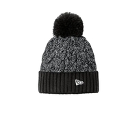 New Era Marled Knit Pom Beanie