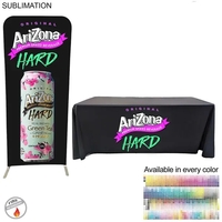 Tradeshow Booth Package - Wall Display Kit & Tablecloth