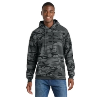 Port & Co Core Fleece Camo Pullover Hooded Sweatshirt.