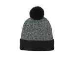 Sport-Tek Halftime Heather Pom Beanie