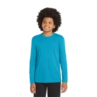 Sport-Tek Youth Long Sleeve PosiCharge Competitor Tee.