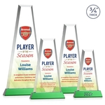 Imperial VividPrint™ Award on Newhaven Base - Green