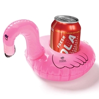 8 3/4" x 6" floating coaster that's shaped like a flamingo.... from ASI 63549...