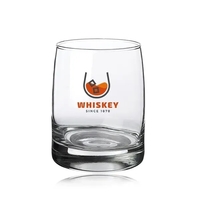 12 oz. whiskey rocks glasses with curve shape and heavy base.... from ASI...