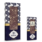 Belgian Chocolate Bar With 23K Gold Flakes - 3.5 oz