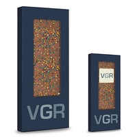 Belgian Chocolate Bar With Rainbow Nonpareil Sprinkles