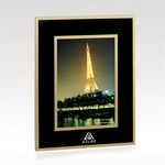 Black and Gold Aluminum Photo Frame - Barclay