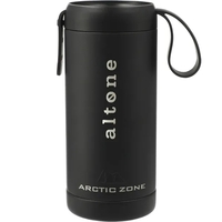 20oz meal container with spoon, strap, and snack storage... from ASI 66887...