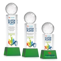 Pickleball VividPrint™ Award on Belcroft Base - Green... from ASI 84592 St...