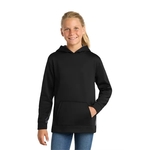 Sport-Tek Youth Sport-Wick Fleece Colorblock Hooded Pullo...
