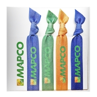 Hair Ties w/ Custom printed Backer Card - 4 Pack... from ASI 80127 Quashies, LLC