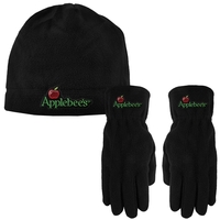 Fleece Beanie Cap and Fleece Gloves combo... from ASI 90160 Suntex Industries