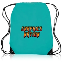14" x 18" polyester drawstring bag.... from ASI 39552 BEL Promo