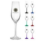 8 oz. Lead Free Crystal Champagne Glasses