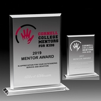 5 3/4" x 7" x 3/8" acrylic award with customization.... from ASI 62660...