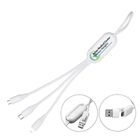 The VersaLink Charging Cable comes equipped with three versatile connector...