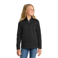 Sport-Tek Youth Sport-Wick Fleece Full-Zip Jacket.... from ASI 84863 SanMar