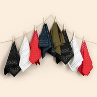 Our Bandana is a 100% Organic Cotton bandana made in partnership... from ASI...