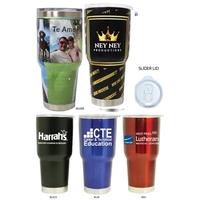 30 Oz. Double Wall S. Steel Vacuum Insulated Tumbler