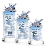 Top Gun VividPrint™ Award on Alberton Base - Clear