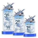 Top Gun VividPrint™ Award on Alberton Base - Sky Blue